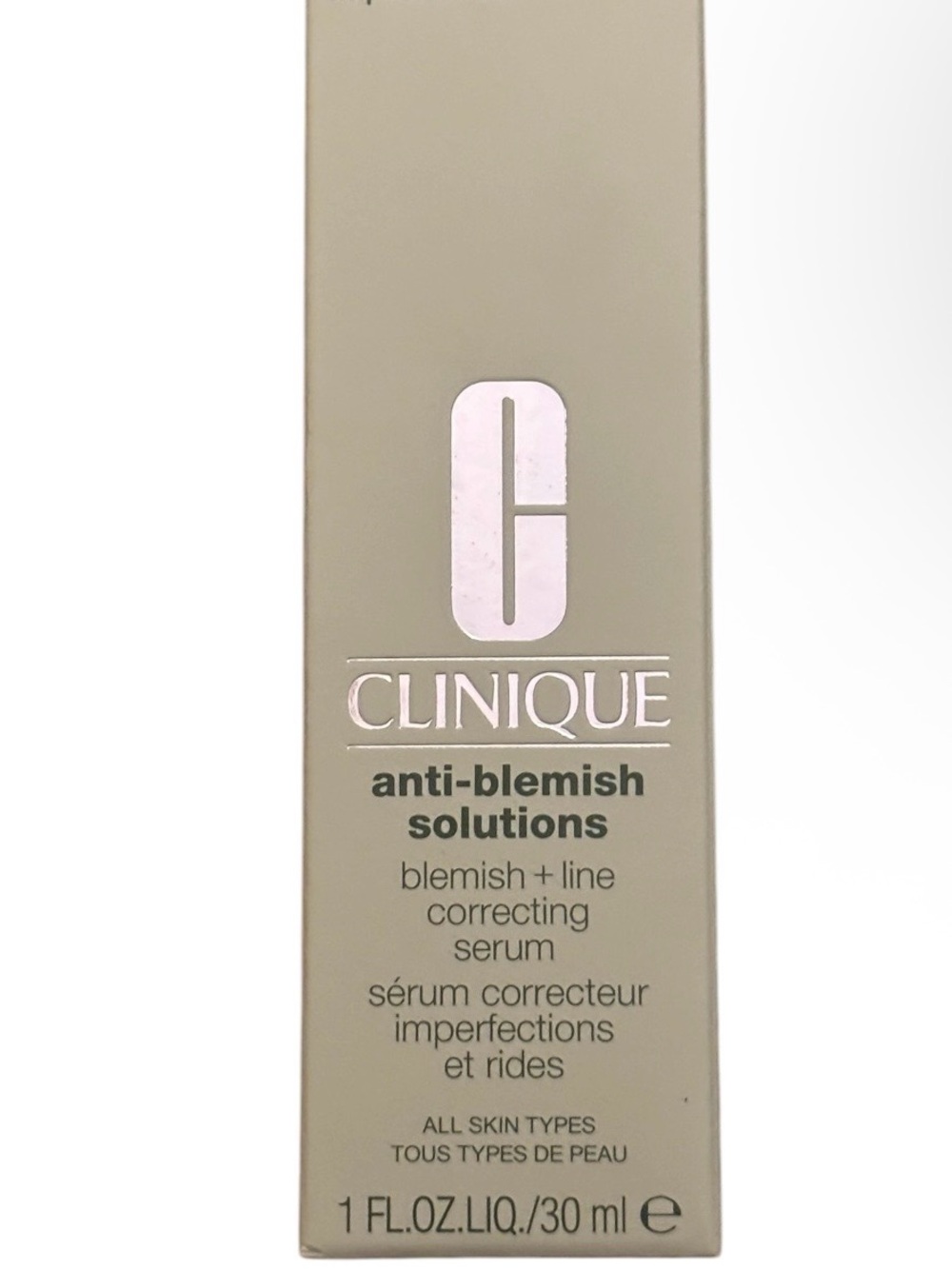 Clinique Anti-Blemish Solutions Blemish + Line Correcting Serum 1 oz
